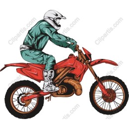 Dynamic Motorcycle Rider