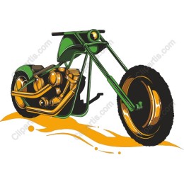 Vibrant Motorcycle