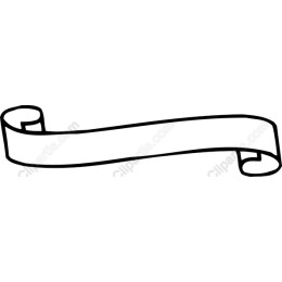 Elegant Blank Scroll Banner