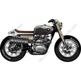 Custom Street Motorcycle