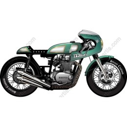 Classic Bullet Motorcycle