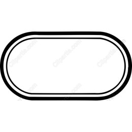 Elegant Oval Frame