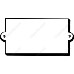 Elegant Blank Label