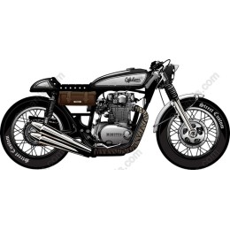 Cafe Racer Motorcycle