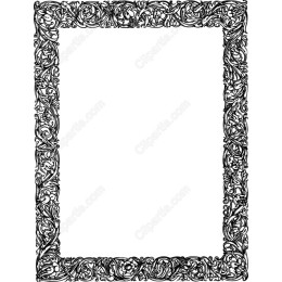 Intricate Decorative Swirl Frame