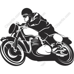 Vintage Motorcyclist