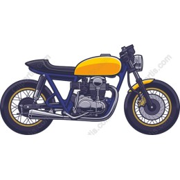 Classic Retro Motorcycle