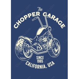 Chopper Garage Motorcycle