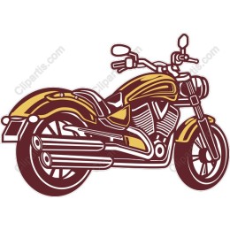 Sleek Motorcycle