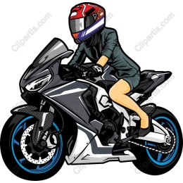 Fierce Female Motorcycle