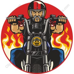 Rugged Biker