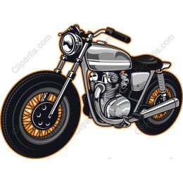 Classic Chrome Motorcycle