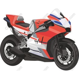 Modern Sport Motorcycle