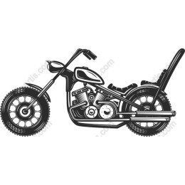 Chopper Motorcycle