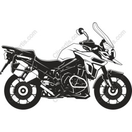 Sleek Motorcycle