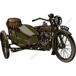 1920 Destroyer Vintage Motorcycle