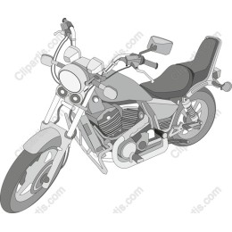 Sleek Motorcycle in and