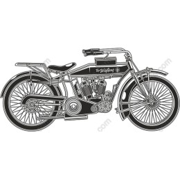 Classic Vintage Motorcycle