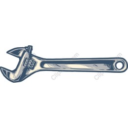 Vintage Adjustable Wrench
