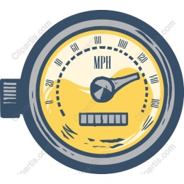 Retro Speedometer