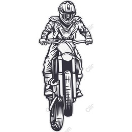 Dynamic Motorcycle Rider