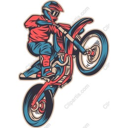 Extreme Motorcycle Stunt