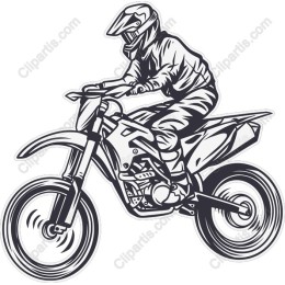 Dirt Bike Rider Action