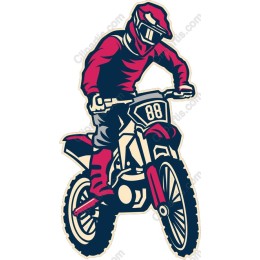 Motocross Rider 88