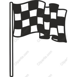 Black and White Checkered Flag