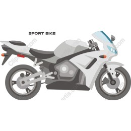 Sleek Sport Bike