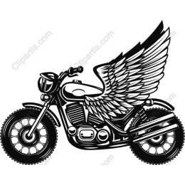 Winged Motorcycle
