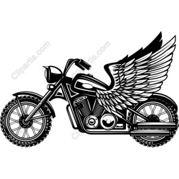 Winged Motorcycle
