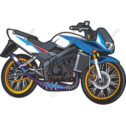 Dynamic Motorcycle in and