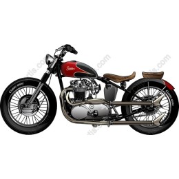 Classic Vintage Motorcycle
