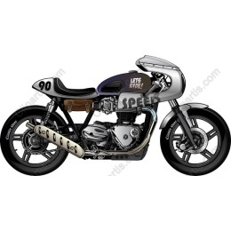 Vintage Motorcycle - Let's Ride!