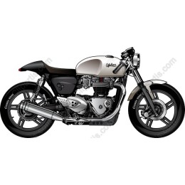 Classic Cafe Racer Motorcycle