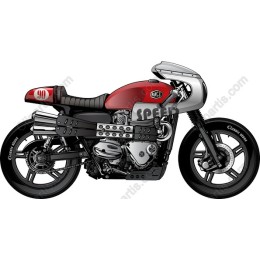 Classic Racing Motorcycle