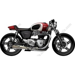 Classic Cafe Racer Motorcycle