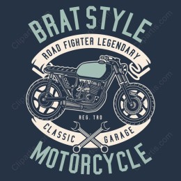 Brat Style Legendary Motorcycle
