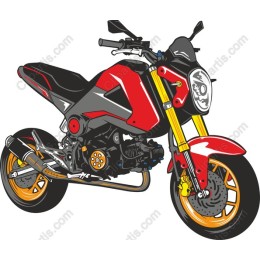 Vibrant Motorcycle