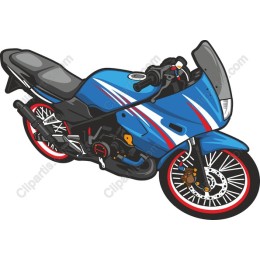 Blue Motorcycle