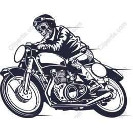 Skull Rider Motorcycle