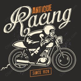Antique Racing Motorcycle