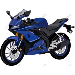 Blue Motorcycle
