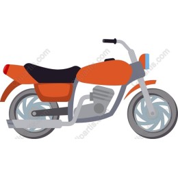 Vibrant Motorcycle