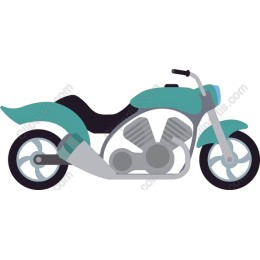 Sleek Motorcycle