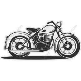 Vintage Classic Motorcycle