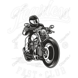Dynamic Motorcycle Rider