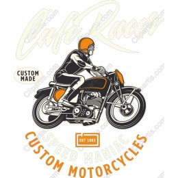 Custom Motorcycle Speed Maniac