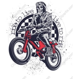 Ride to Live - Skeleton Rider
